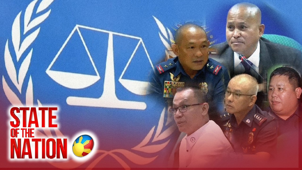 Sen. Bato Dela Rosa at 4 na dating police officials, kabilang sa listahan ng ICC na nais imbestigahan kaugnay ng drug war, ayon sa ICC accredited lawyer | SONA