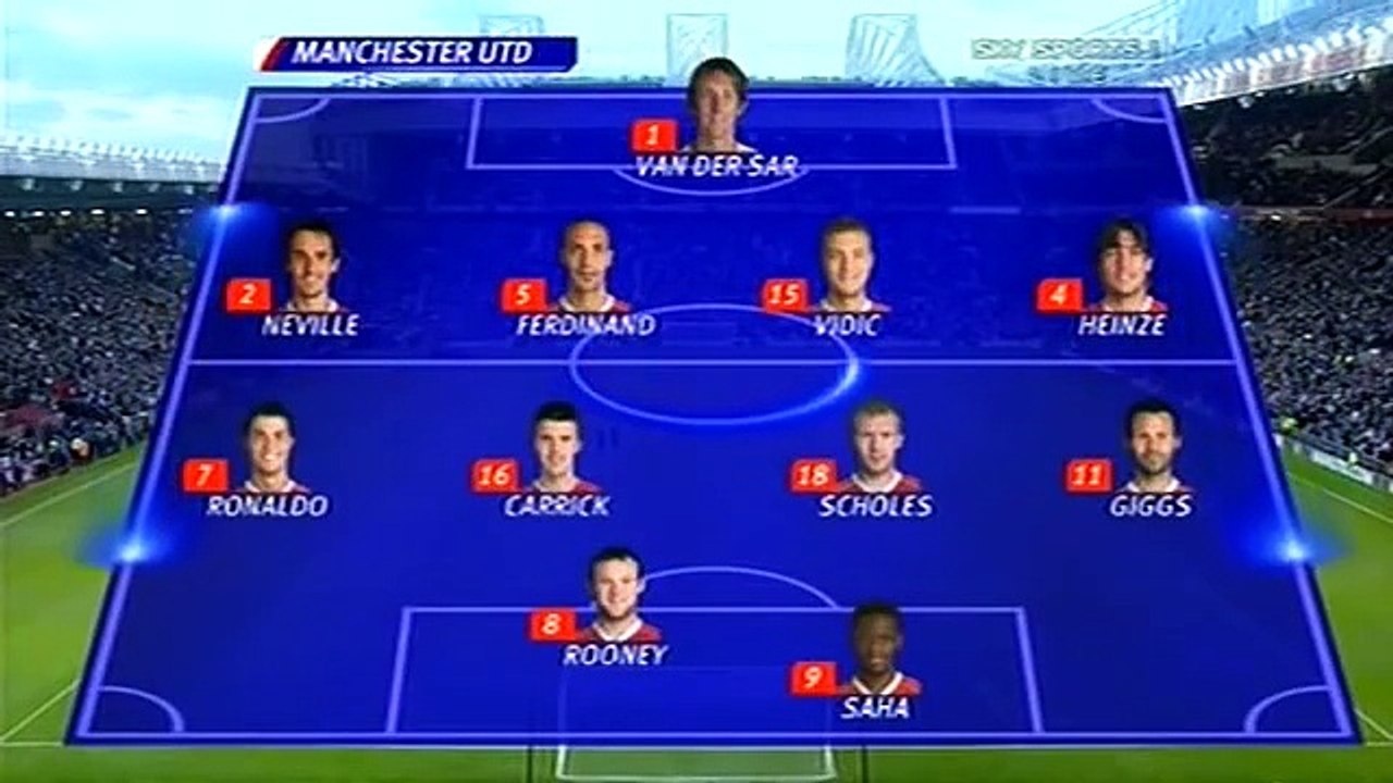 Manchester United vs. Chelsea FC 2006-2007  26 Kasım 2006