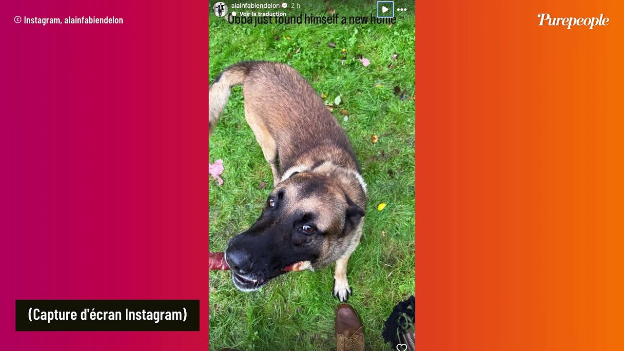 Un nouvel habitant s'installe à Douchy ! Alain-Fabien Delon passe aux présentations officielles