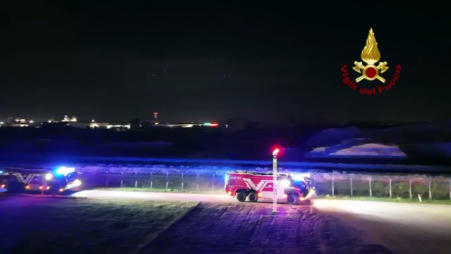 Simulazione di incidente aereo all'Aeroporto Marconi di Bologna: il video