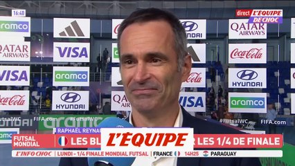 Raphaël Reynaud : « L'équipe à été exemplaire » - Futsal - CM - Bleus