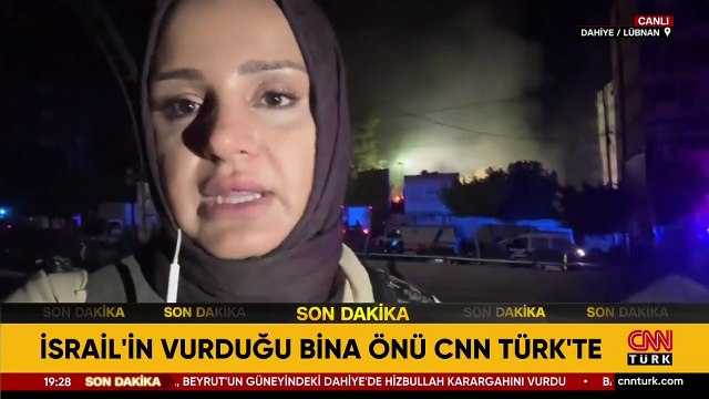 Netanyahu'nun BM konuşmasının ardından İsrail yine Lübnan'ı vurdu! Beyrut'ta çok sayıda patlama sesi