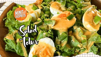 Salad Telur Mudah Dan Sedap Confirm Teringin Selalu
