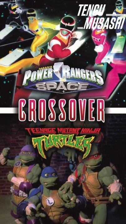 Tu savais que les Tortues Ninja et les Power Rangers avaient fait un crossover dans Power Rangers In Space ?