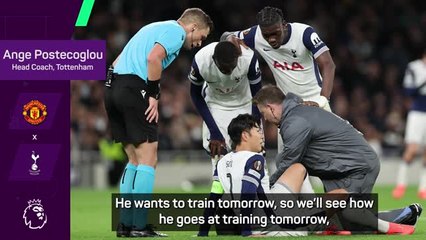 Tottenham’s Son Heung-min doubtful for clash with Manchester United