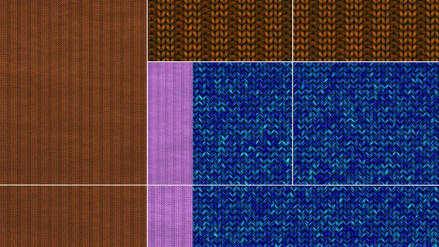 30 Knitted Background Textures