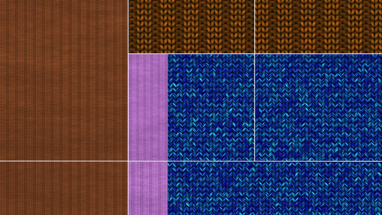 30 Knitted Background Textures