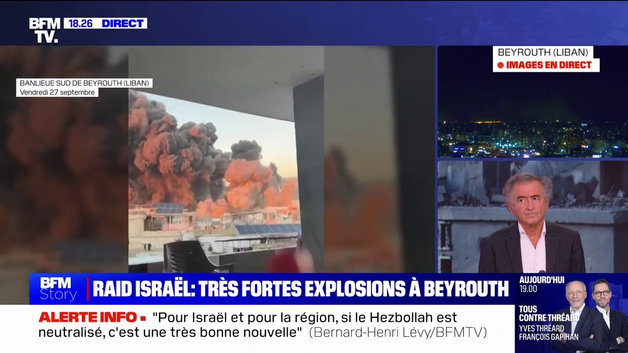 "C'est une faute de demander un cessez-le-feu": Bernard-Henri Lévy réagit à l'appel international au cessez-le-feu rejeté par Benjamin Netanyahu