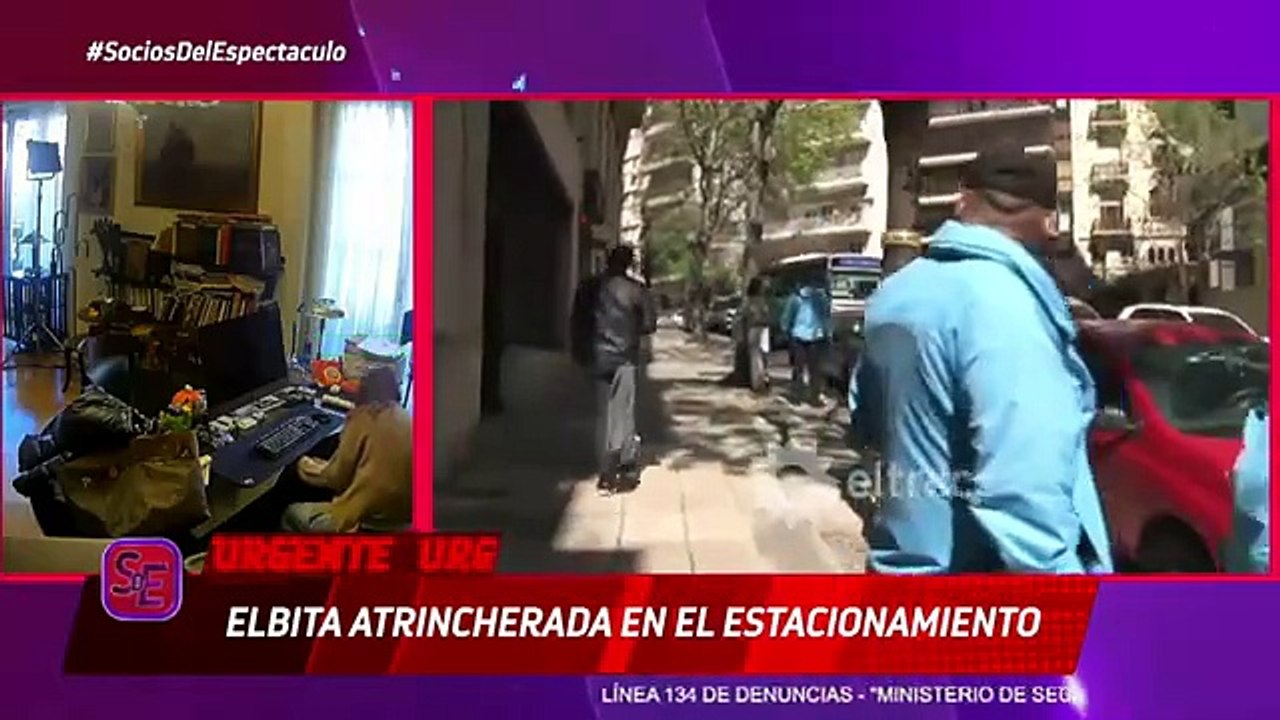 Le robaron en pleno vivo  a Walter Leiva, al movilero de Socios del espectáculo