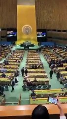 خلال كلمة "نتنياهو".. مقاعد الوفد السعودي خالية.. ومقاطعة دولية لخطابه