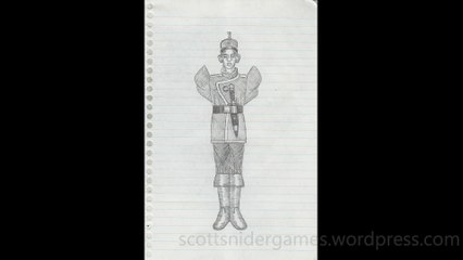 Soldier Pencil Sketch Video #426 (09-27-2024)