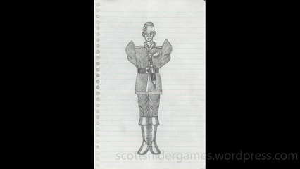 Soldier Pencil Sketch Video #427 (09-27-2024)