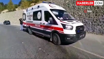 Bolu'da Otomobil Duvara Çarptı: 1 Yaralı
