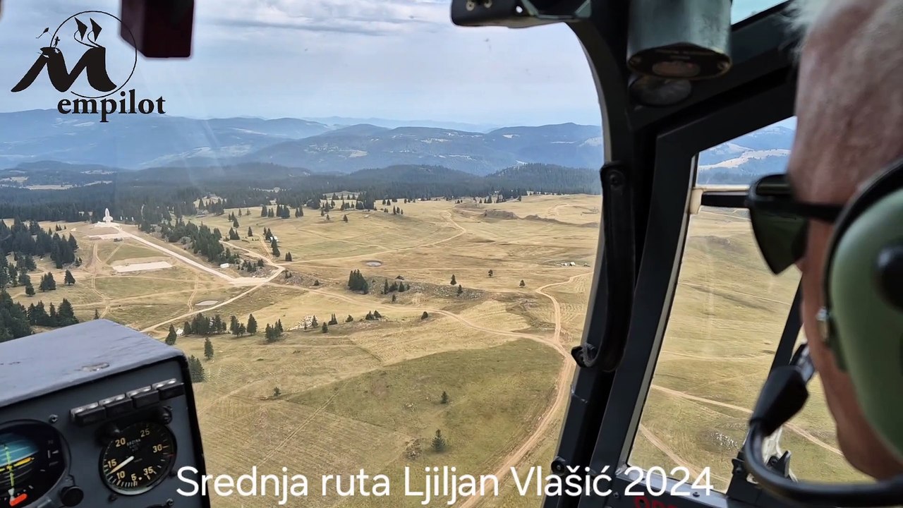 emGAZELA H-45 (SA342) Soko - Srednja ruta Ljiljan Ljuta Greda Vlašić S24+ 2024