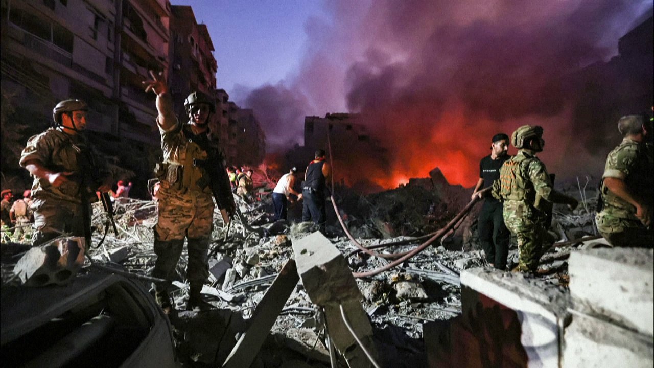 Israel greift Hisbollah-Hauptquartier in Beirut an