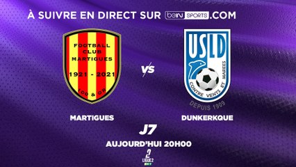 Ligue 2 : Suivez Martigues - Dunkerque en direct vidéo