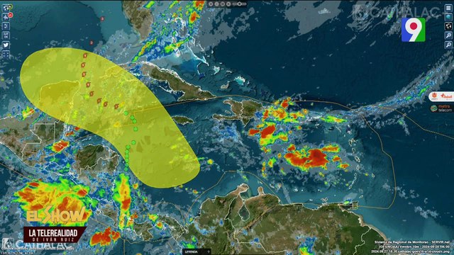 4 provincias en alerta por incidencia de vaguada | El Show del Mediodía