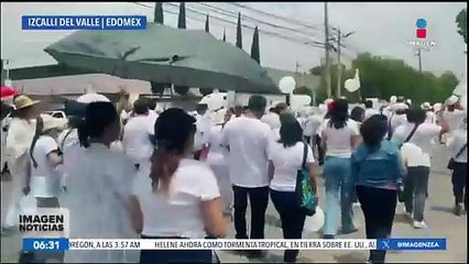 Habitantes de  Izcalli del Valle exigen justicia ante casos de robo, extorsiones y asesinatos