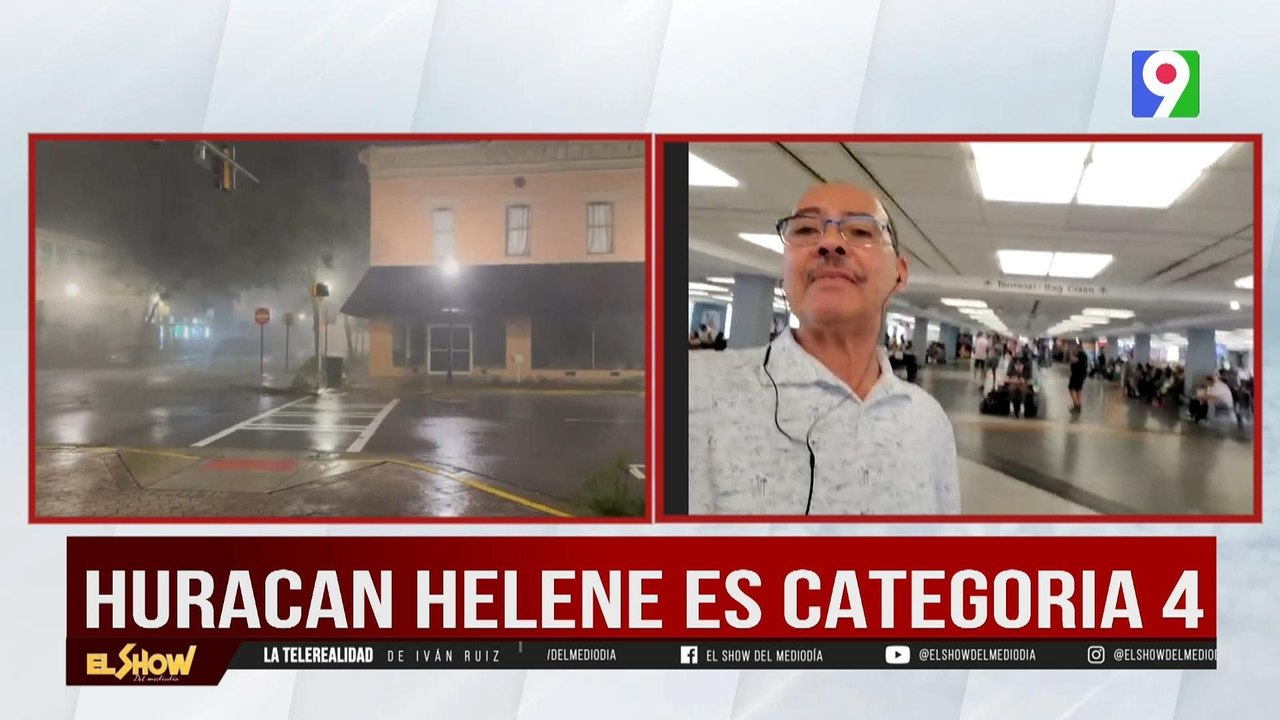 Huracán Helene hace estragos en Carolina del Norte | El Show del Mediodía