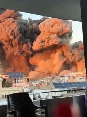 تسوية 10 مبان في بيروت بالارض بقصف صهيوني وحشي