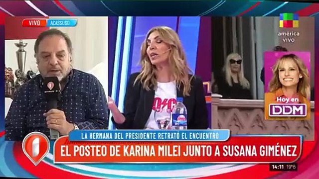 La furibunda crítica de Baby Etchecopar a Susana Giménez y Yuyito González por Javier Milei