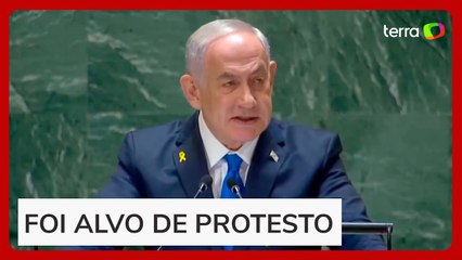 Delegações deixam Assembleia Geral da ONU antes de discurso de Benjamin Netanyahu