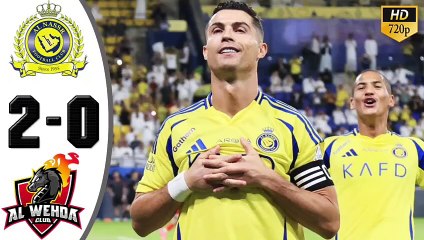 Al Nassr vs Al Wehda 2-0 Highlights And Goals Saudi League 2024