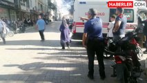 Ehliyetsiz Motosiklet Sürücüsü Kazada Yaralandı