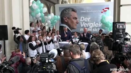 Cancelliere Austria: Oevp al centro, no al governo con estrema destra