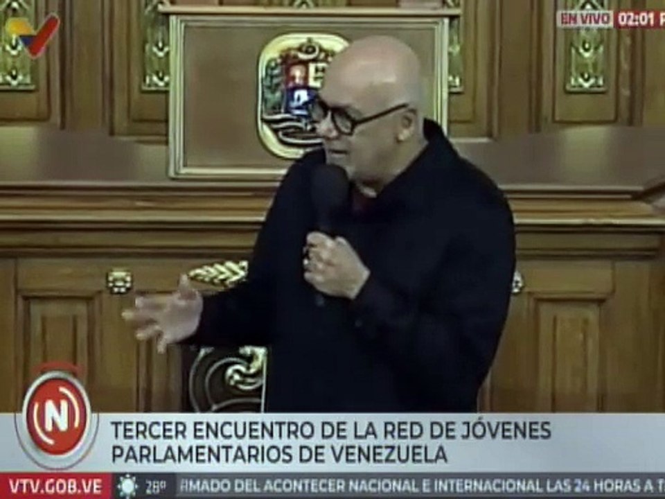 Jorge Rodríguez: Ustedes no fueron elegidos por un funcionario ustedes fueron elegidos por un pueblo