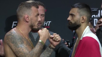 UFC Paris 3 - Le face-à-face tendu entre Moicano et Saint Denis