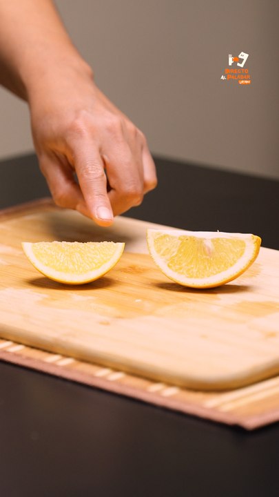 Así se cortan las naranjas