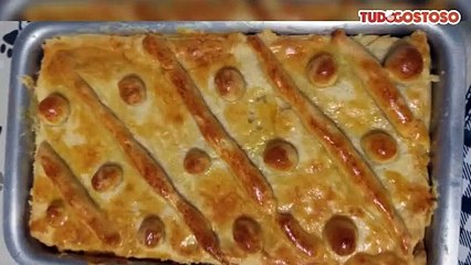 Torta especial de frango e iogurte natural