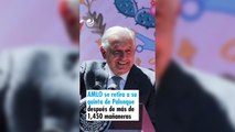 AMLO se retira a su quinta de Palenque después de más de 1,450 mañaneras