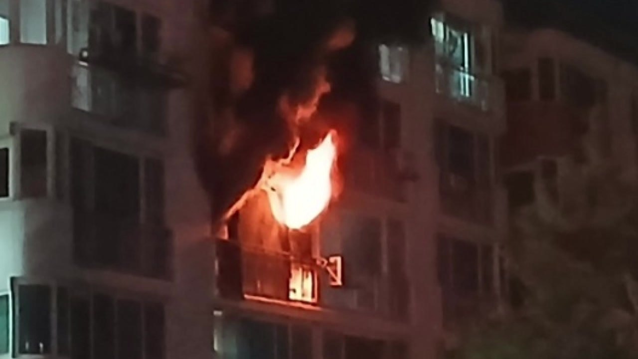 전남 목포 아파트에서 불...1명 화상·7명 연기흡입 / YTN