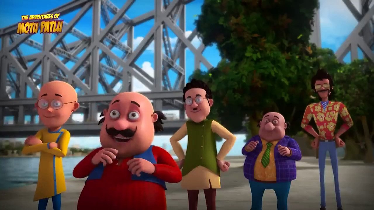 Motu Patlu ने Howrah Bridge की Race में किया Participate- Hindi Cartoon - New Episodes - S13 - #spot_3