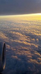 Clouds in the sky royalty free video