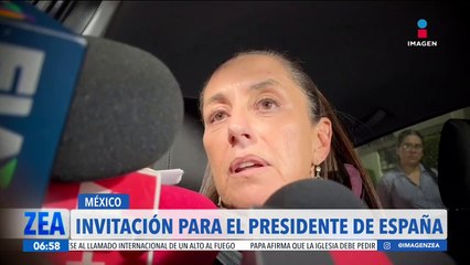 Claudia Sheinbaum aclara que no se envió una invitación a la princesa Leonor de España