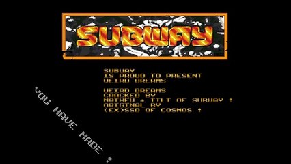 Amiga Cracktro - Weird Dreams by Subway