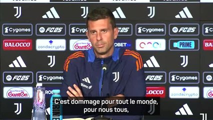 Juve - Motta rage contre le huis-clos : "Nous finissons tous par en payer le prix"