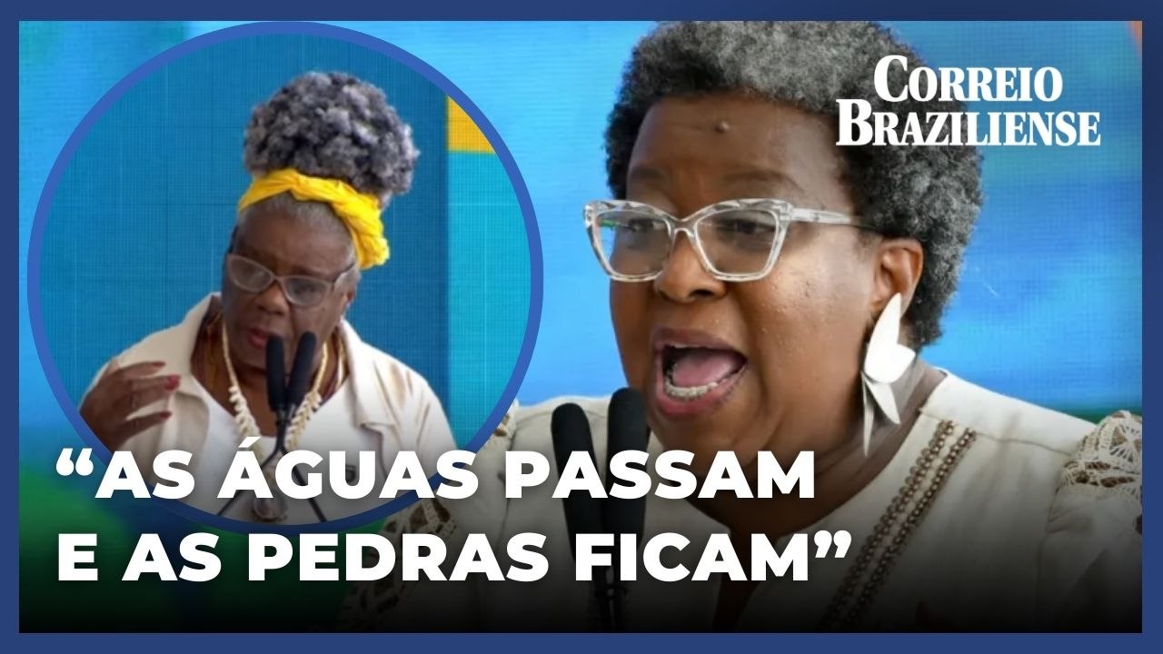 Conceição Evaristo discursa em posse da nova ministra dos Direitos Humanos