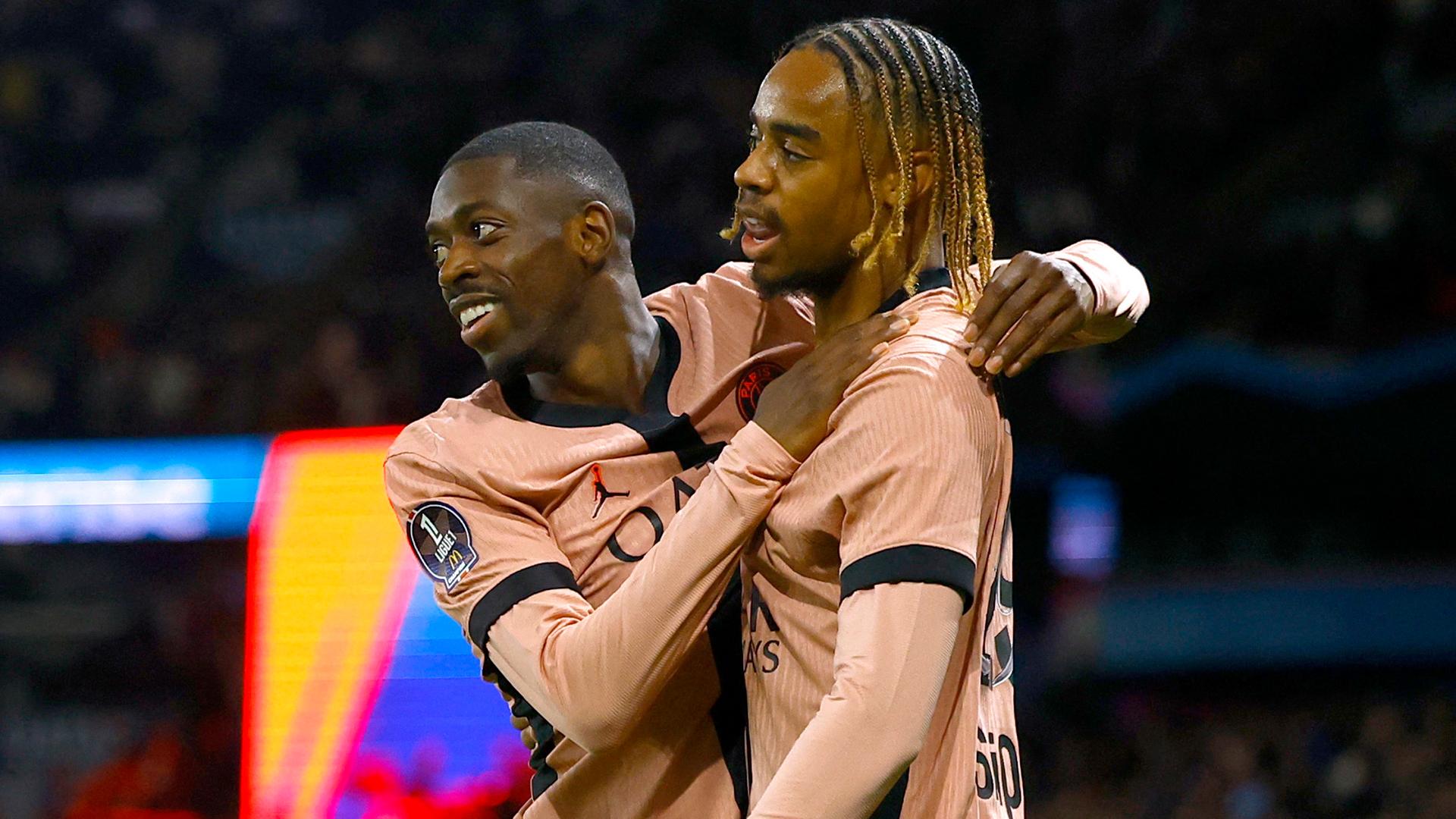 Barcola scores a Brace for PSG