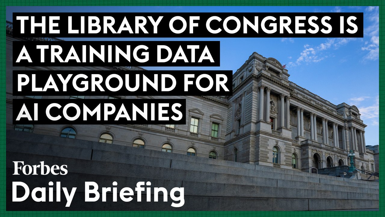 The Library Of Congress Is A Training Data Playground For AI Companies