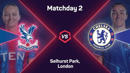 Chelsea hit seven past Crystal Palace