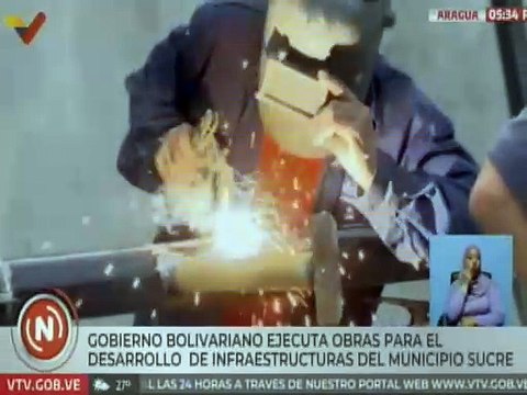 Aragua | Gobierno nacional avanza en la construcción de infraestructuras para el servicio público