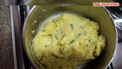 Purê de batatas da Valéria