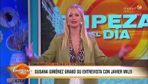 Yuyito González opinó de la visita de Susana Giménez a Javier Milei: 