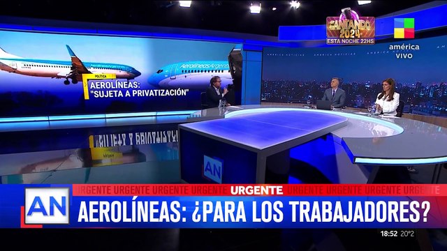 Javier Milei APURA LA PRIVATIZACIÓN de Aerolíneas Argentinas