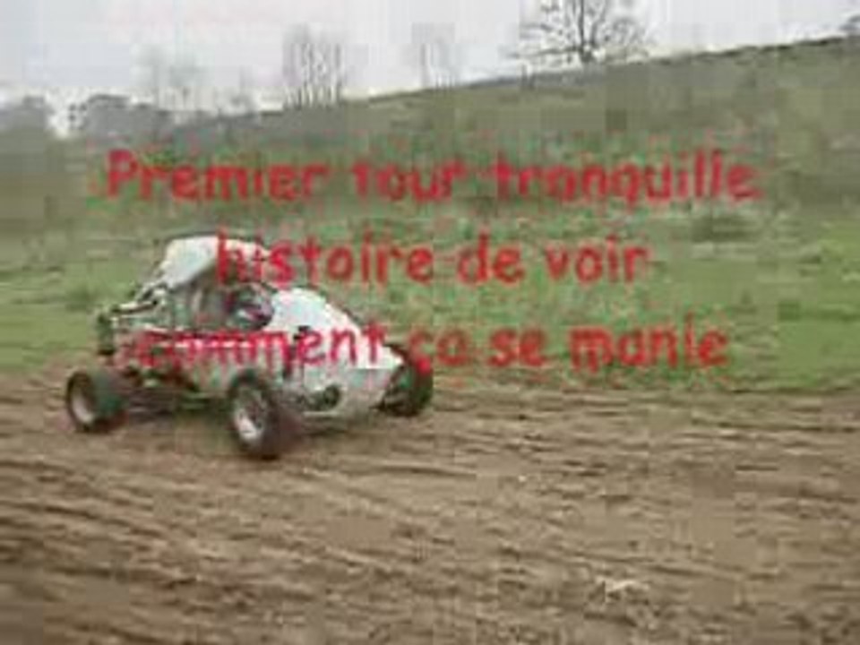 1er essai kart cross