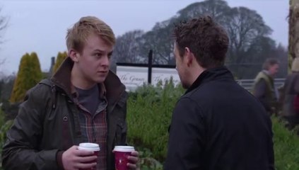 Emmerdale Cameron Threatens Thomas King 1st February 2013